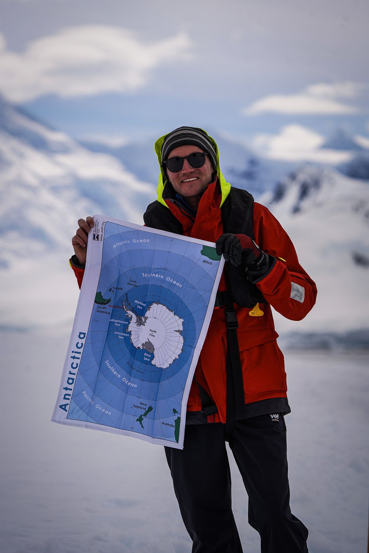 Antarctica expedition landscape photographed by Cole Sjoholm