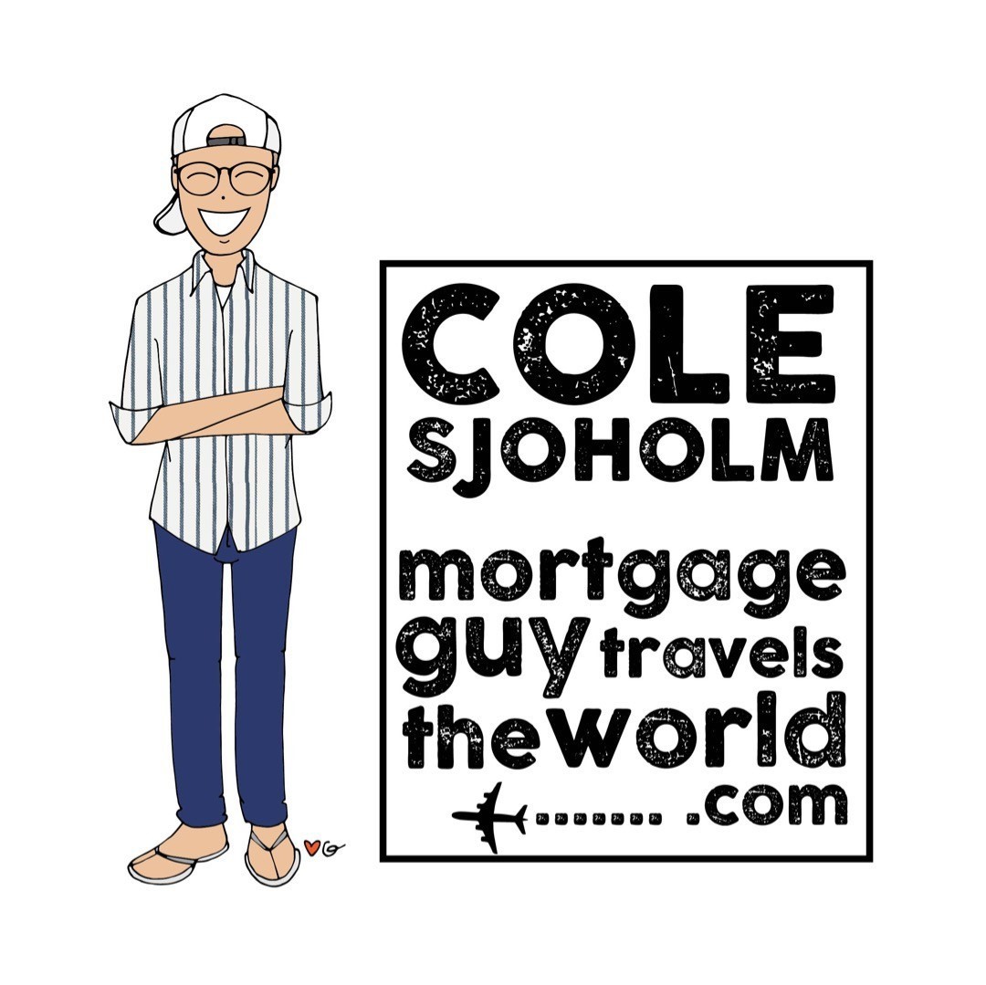 Cole Sjoholm - Mortgage Guy Travels the World logo